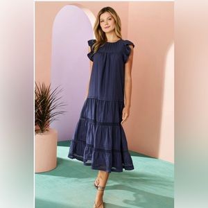 NWOT Marie Oliver Willow Dress in Oxford